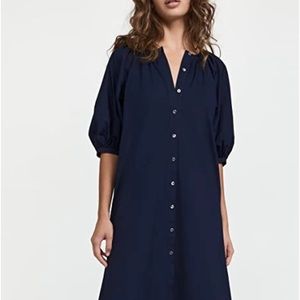 Staud Vincent NAVY dress size small